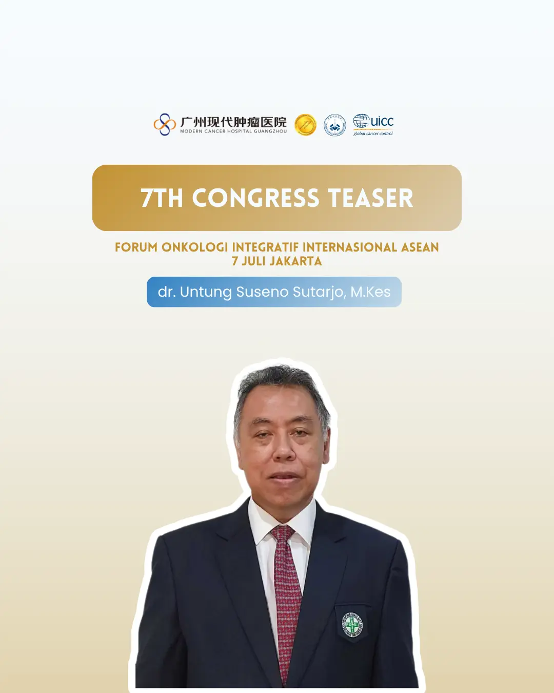 Forum Onkologi  Integratif Internasional ASEAN Ke-7 | Dr. Untung Suseno Sutarjo