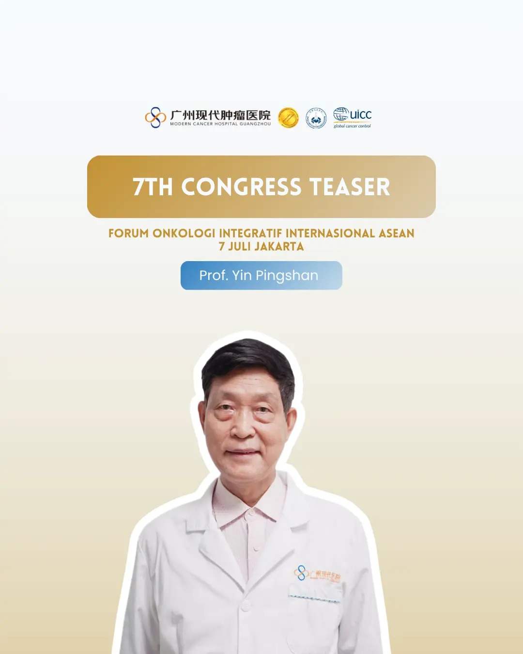 Forum Onkologi Integratif Internasional ASEAN Ke-7 | Prof. Yin Pingshan